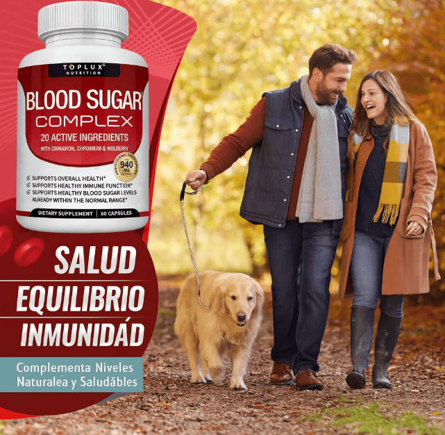 BLOOD SUGAR COMPLEX® (60 CÁPSULAS) – ¡BIENESTAR METABÓLICO DIARIO!