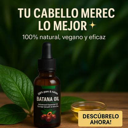 ACEITE DE BATANA - ¡TRANSFORMA TU CABELLO Y DEVUÉLVELE SU FUERZA NATURAL!