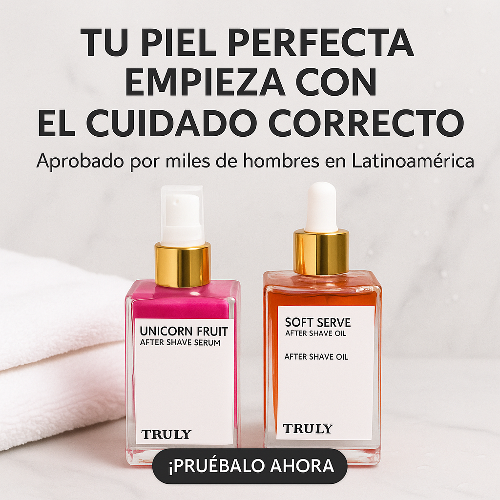 ✨ EL POSTRE QUE TU PIEL MERECE: DÚO AFTER SHAVE UNICORN & GLAZED DONUT ✨