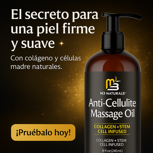 ACEITE ANTICELULITIS: ¡ROMPE CON LA CELULITIS Y RECONSTRUYE LA CONFIANZA QUE EMPIEZA EN TU PIEL!